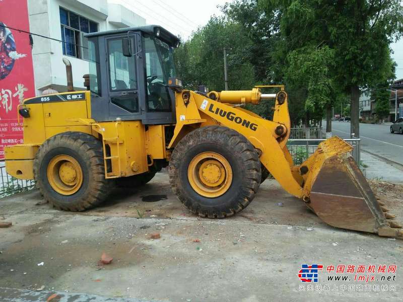 陕西出售转让二手5000小时2009年龙工LG855装载机