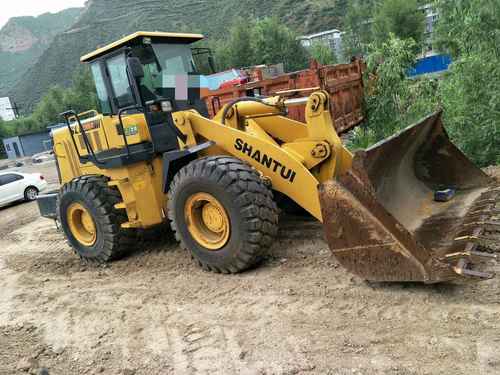 甘肃出售转让二手4000小时2014年山推SL50W装载机