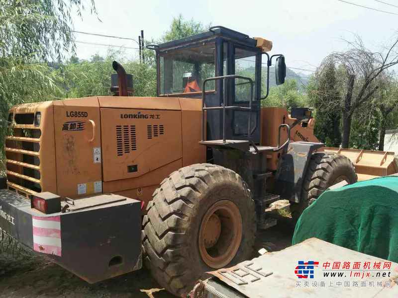 河北出售转让二手1000小时2015年龙工LG855D装载机