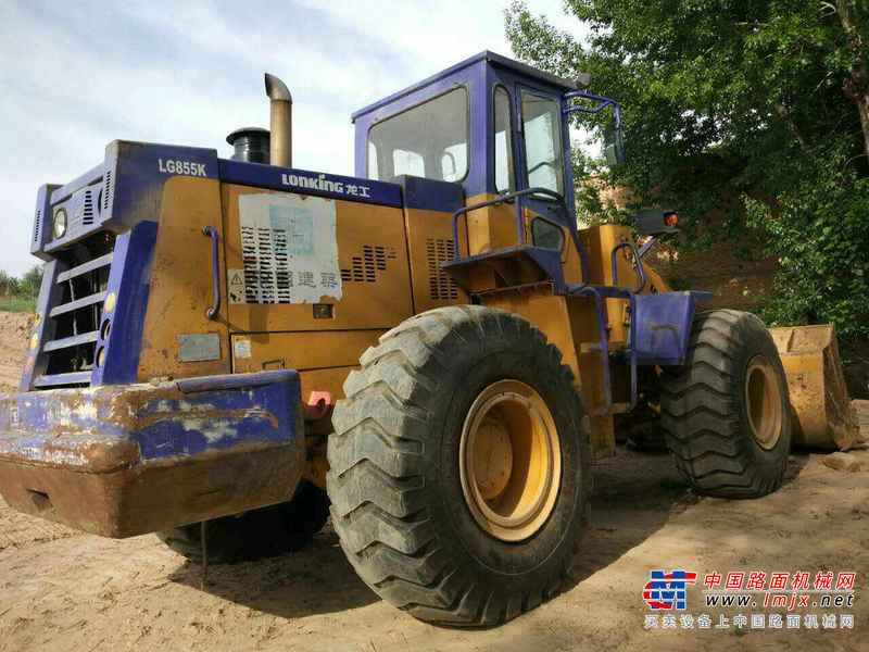 山西出售转让二手8000小时2009年龙工LG855装载机