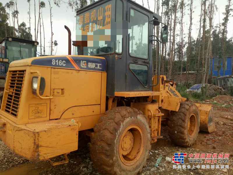 云南出售转让二手4530小时2010年柳工CLG816装载机