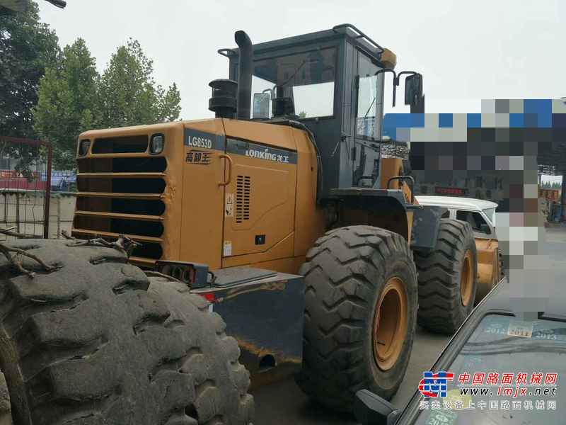 山东出售转让二手3000小时2012年龙工LG855B装载机