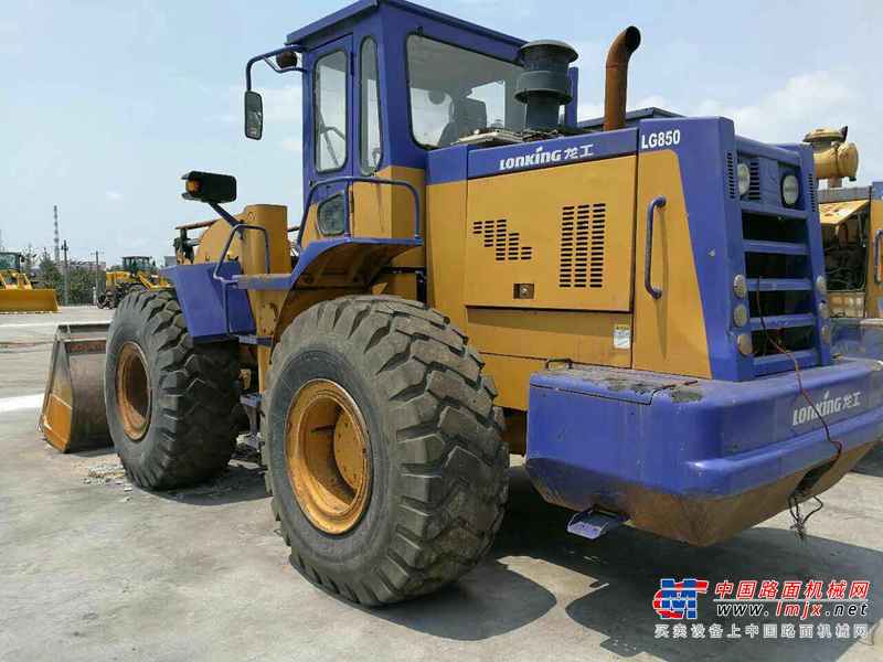 陕西出售转让二手6000小时2010年龙工LG850装载机