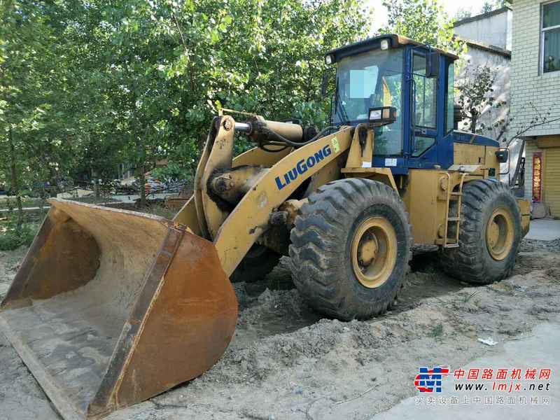 河南出售转让二手3200小时2009年柳工CLG855装载机