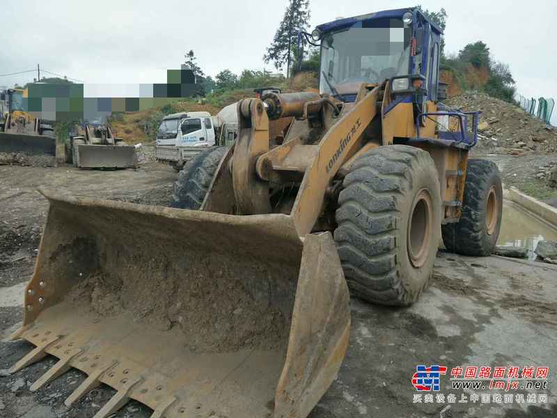 贵州出售转让二手6000小时2009年龙工LG855装载机