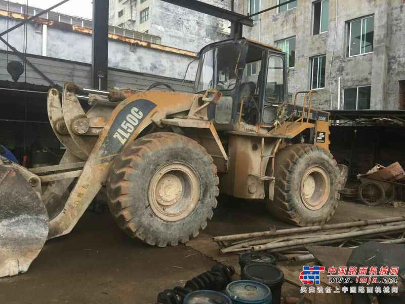 广东出售转让二手8000小时2006年晋工ZL50C装载机