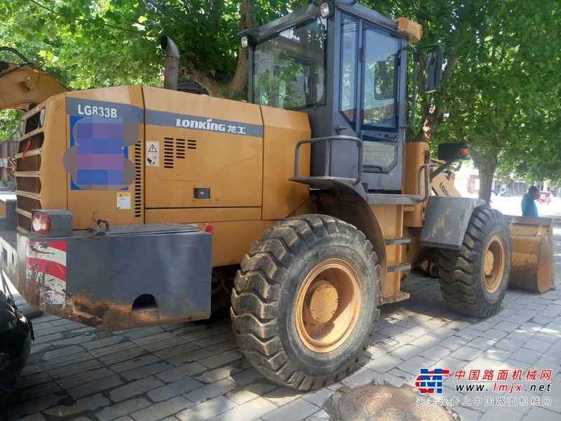河北出售转让二手4000小时2012年龙工LG833B装载机