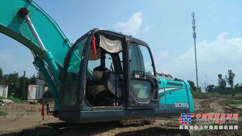 山西出售转让二手13700小时2011年神钢SK260LC挖掘机