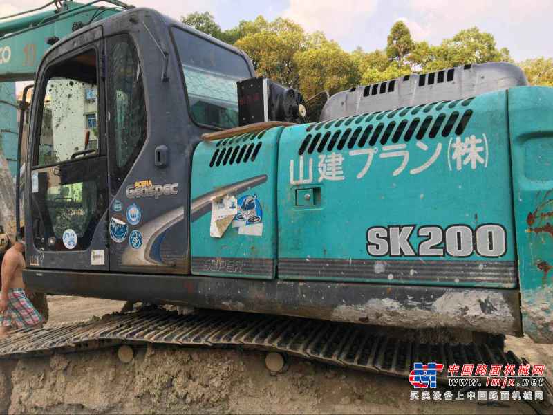江西出售转让二手5519小时2008年神钢SK200挖掘机