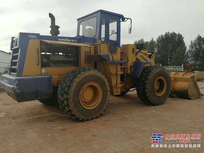 辽宁出售转让二手2800小时2008年龙工LG855装载机