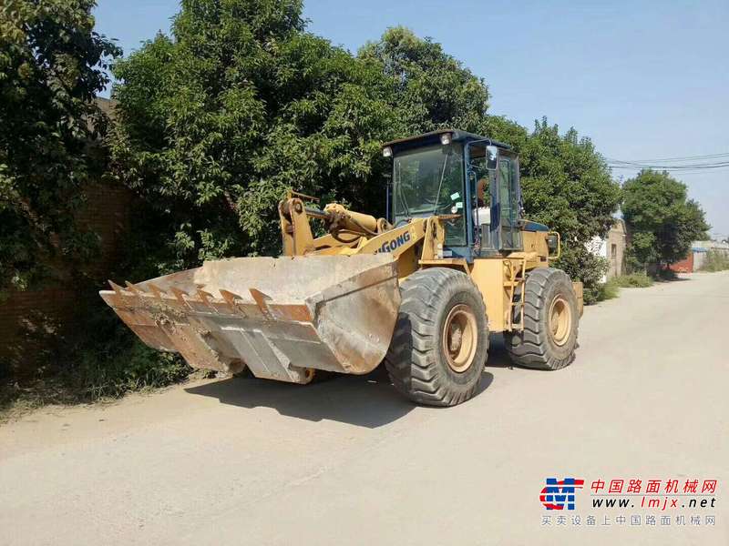 陕西出售转让二手4300小时2009年柳工CLG855装载机