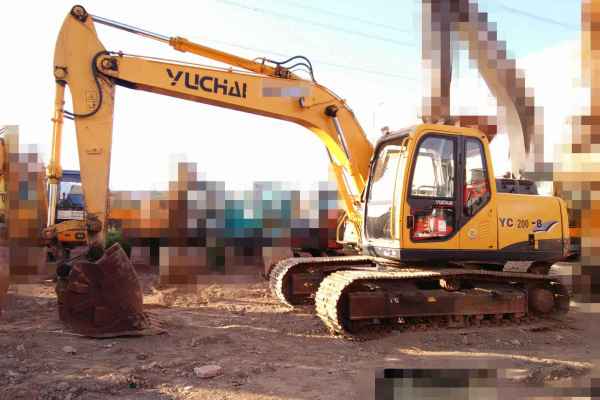 山西出售转让二手2200小时2012年玉柴YC135挖掘机