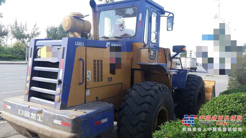 辽宁出售转让二手3000小时2008年龙工LG853装载机