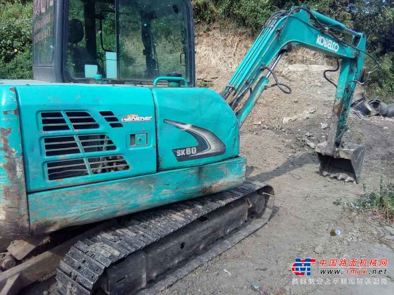 贵州出售转让二手6500小时2012年神钢SK60挖掘机