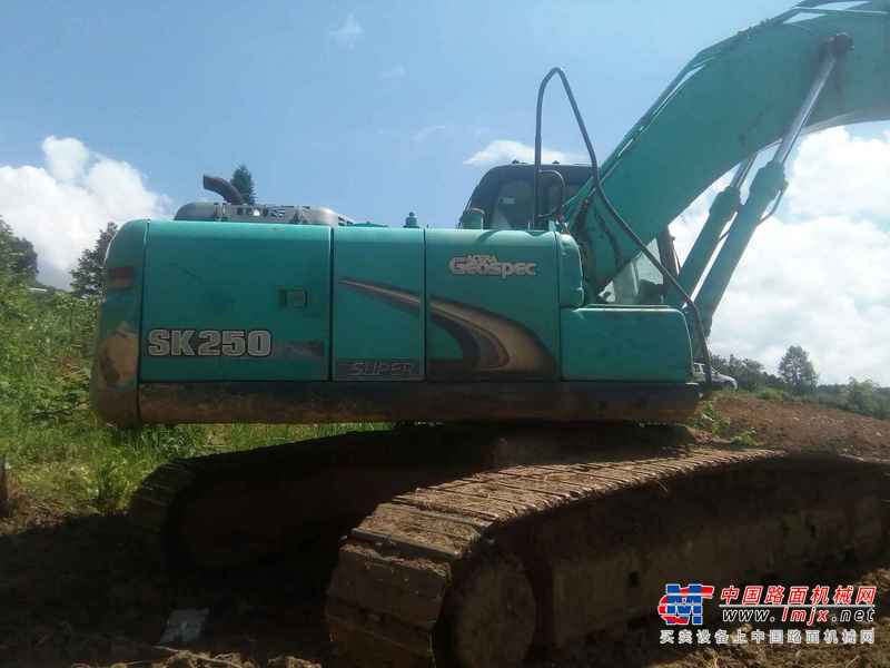 贵州出售转让二手4800小时2011年神钢SK250挖掘机