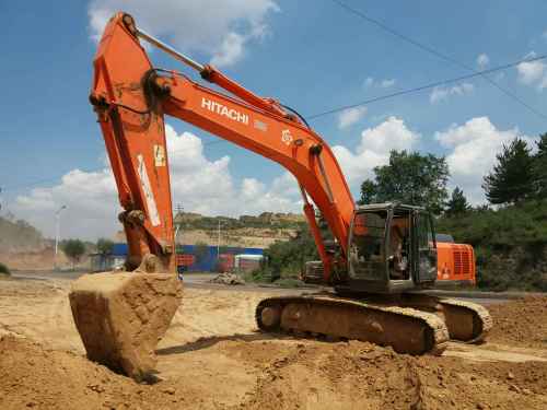 陕西出售转让二手11000小时2009年日立ZX330挖掘机