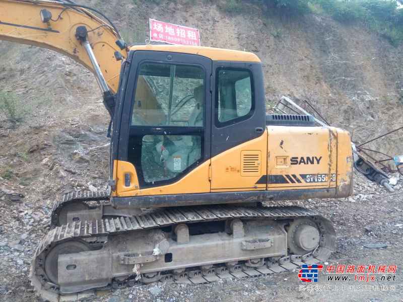 陕西出售转让二手3400小时2012年三一重工SY135C挖掘机