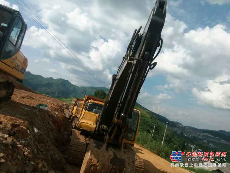 贵州出售转让二手5700小时2008年詹阳动力JY210E挖掘机