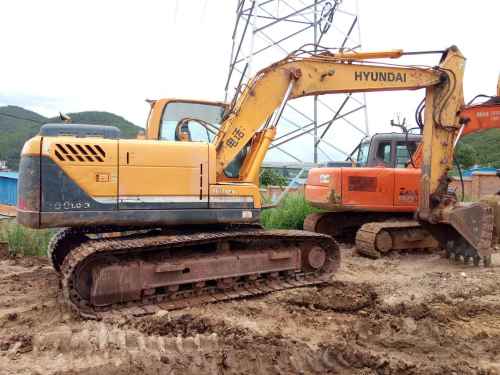 云南出售转让二手9460小时2012年现代R150LC挖掘机