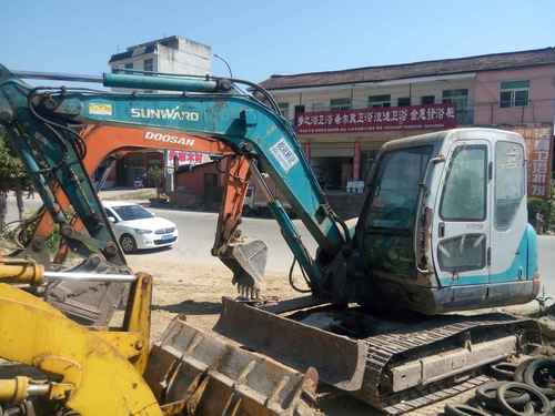 陕西出售转让二手7000小时2012年山河智能SWE70N9挖掘机