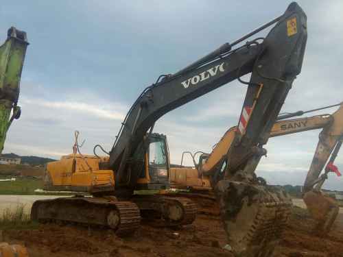 贵州出售转让二手12000小时2009年沃尔沃EC210BLC挖掘机
