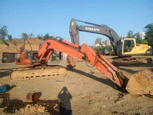 陕西出售转让二手5989小时2010年日立EX120挖掘机