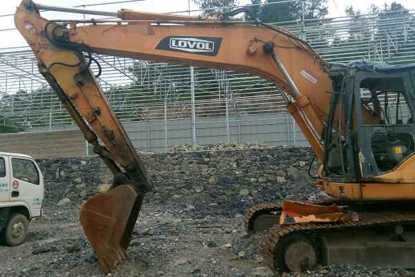 贵州出售转让二手8300小时2010年福田雷沃FR220挖掘机