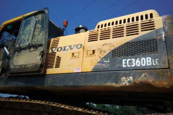 江西出售转让二手16000小时2009年沃尔沃EC360BLC挖掘机