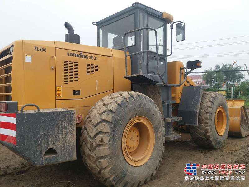 陕西出售转让二手1200小时2015年龙工ZL50C装载机