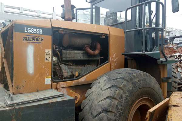 辽宁出售转让二手6000小时2010年龙工LG855B装载机