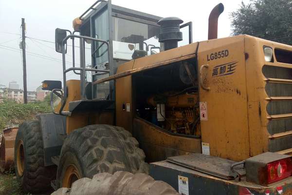 辽宁出售转让二手5000小时2011年龙工LG855D装载机