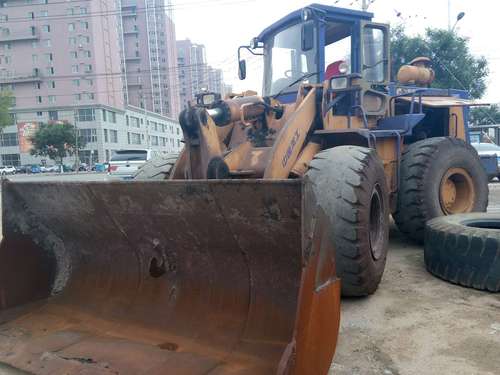 辽宁出售转让二手7500小时2009年龙工LG855装载机