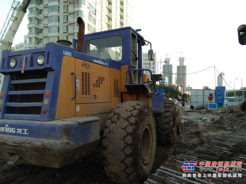 山西出售转让二手1200小时2008年龙工LG855装载机