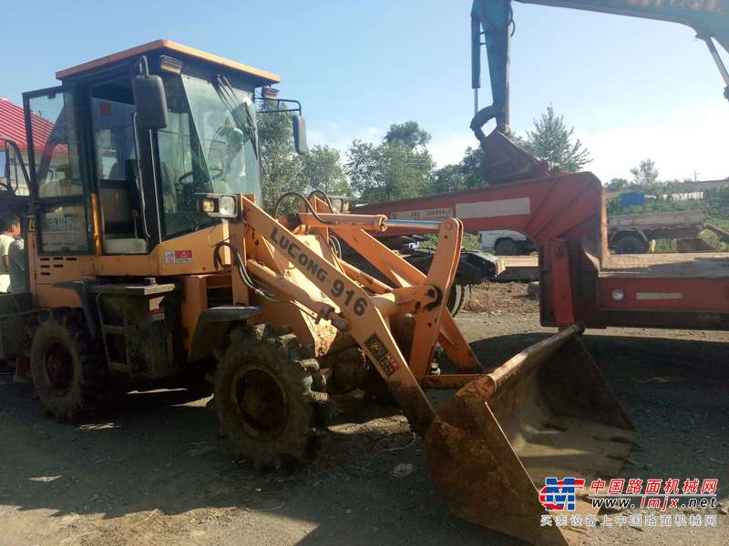 辽宁出售转让二手1500小时2013年鲁工LG916装载机