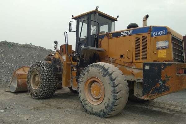 山西出售转让二手4000小时2012年山工SEM660B装载机