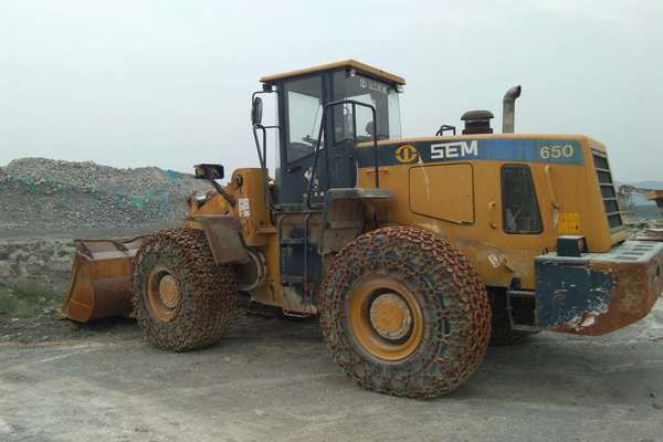 山西出售转让二手3500小时2008年山工SEM650装载机