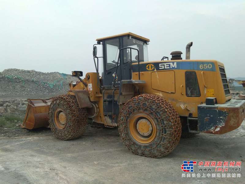 山西出售转让二手3500小时2008年山工SEM650装载机