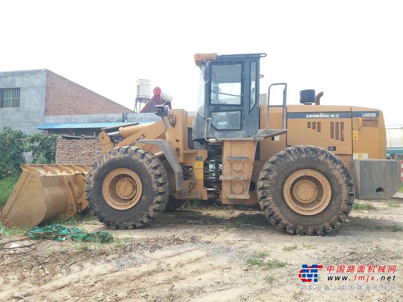 陕西出售转让二手2800小时2013年龙工LG855D装载机