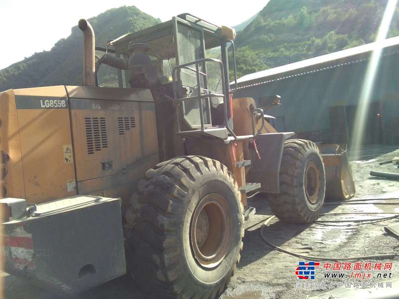 山西出售转让二手4000小时2011年龙工LG855B装载机