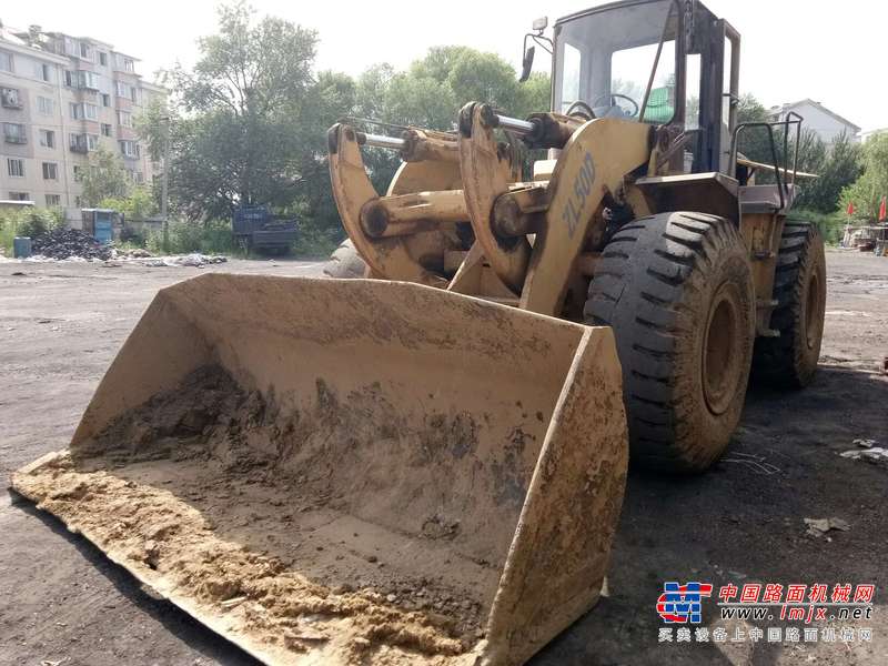辽宁出售转让二手10000小时2007年龙工ZL50D装载机
