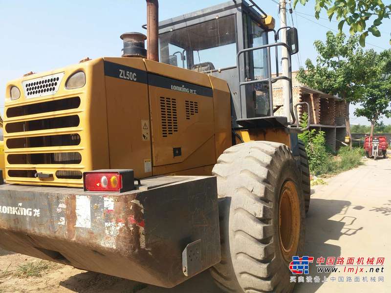 陕西出售转让二手2500小时2010年龙工ZL50C装载机