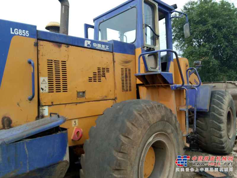 辽宁出售转让二手8500小时2010年龙工LG855装载机