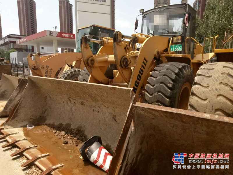 辽宁出售转让二手4000小时2008年厦工XG951II装载机