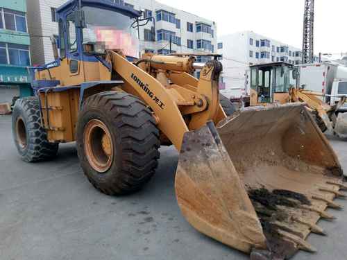 辽宁出售转让二手12000小时2008年龙工LG855装载机