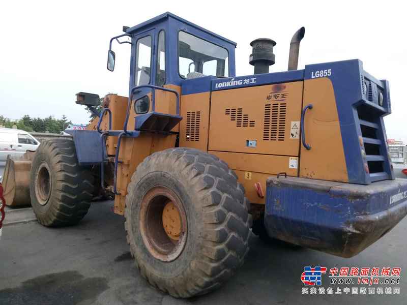 辽宁出售转让二手12000小时2008年龙工LG855装载机