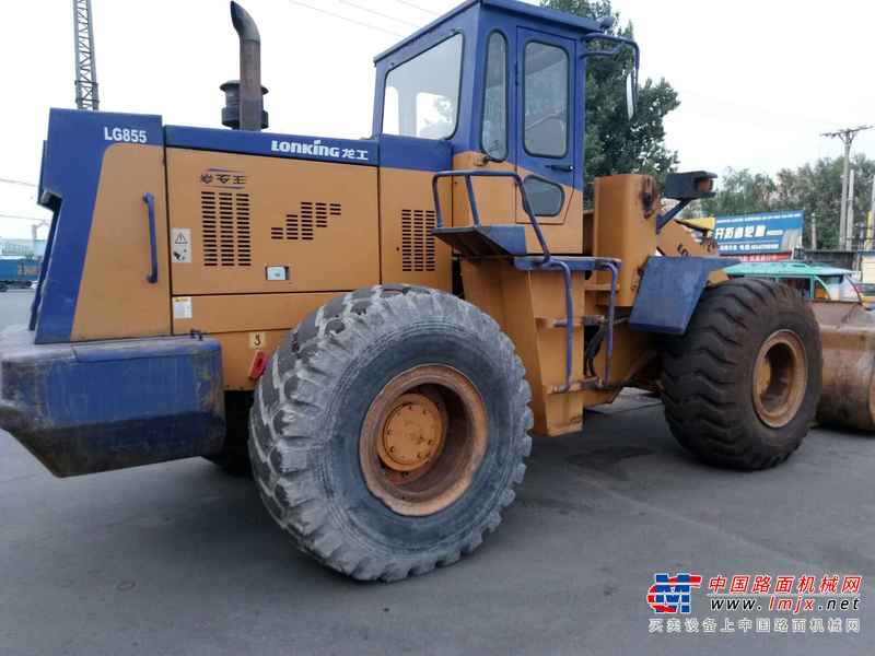 辽宁出售转让二手12000小时2008年龙工LG855装载机