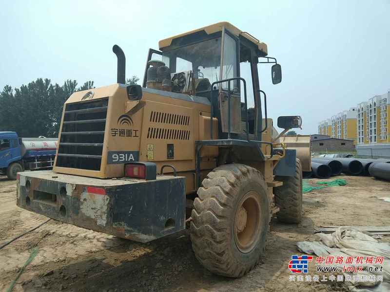 河南出售转让二手3500小时2012年宇通931A装载机