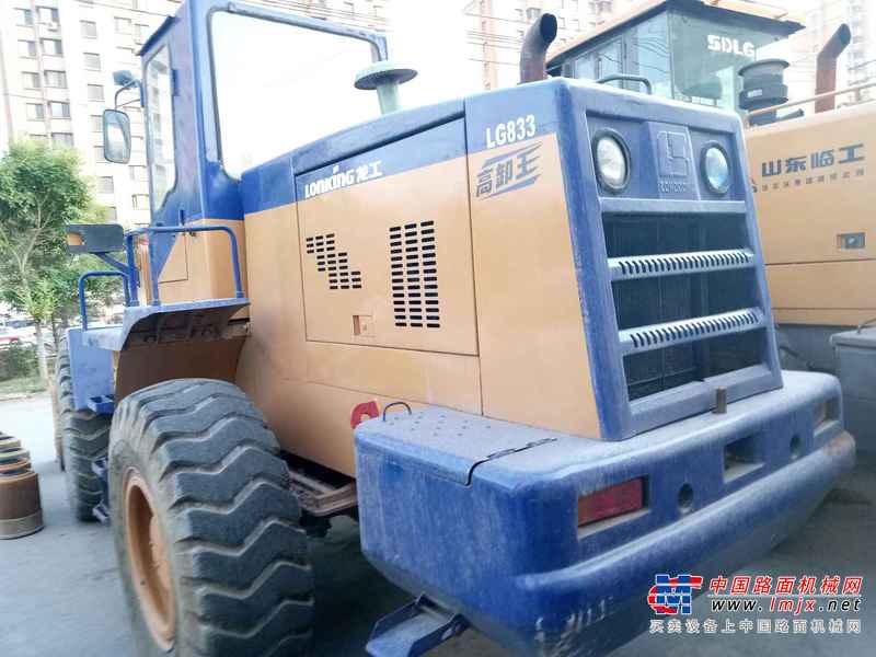 辽宁出售转让二手15000小时2008年龙工LG833装载机