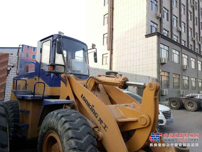 辽宁出售转让二手15000小时2008年龙工LG833装载机