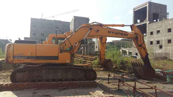 山西出售转让二手3202小时2008年现代R225LC挖掘机